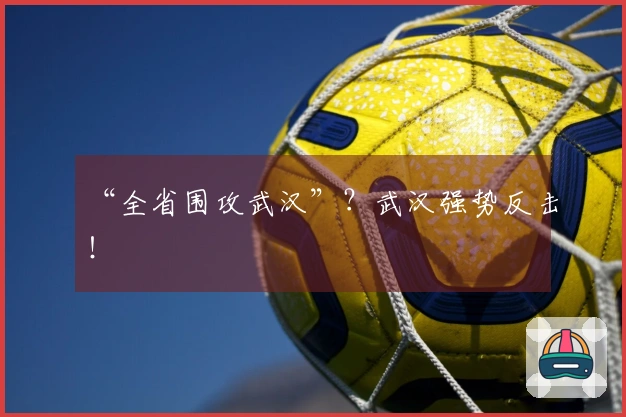 “全省围攻武汉”？武汉强势反击！